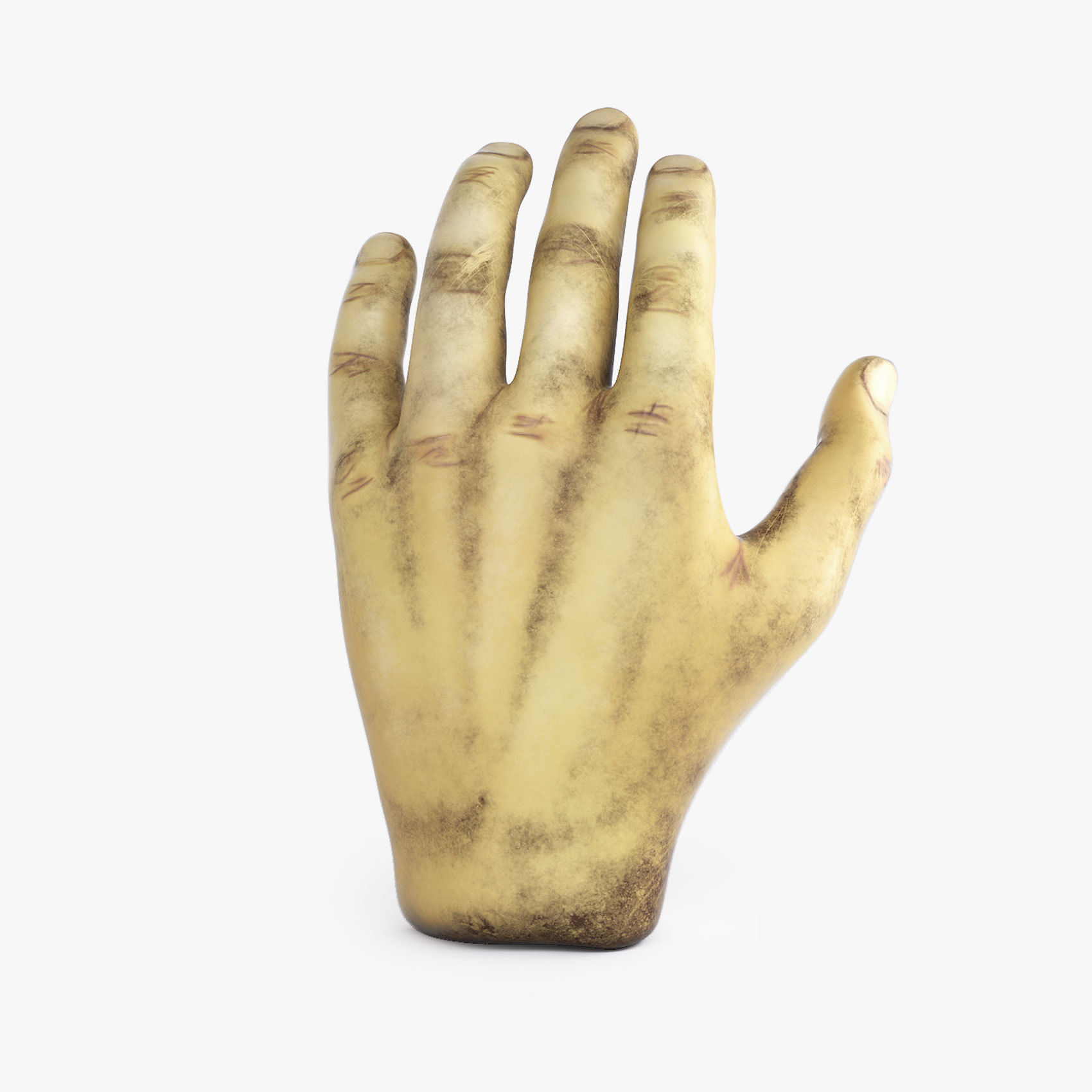 Palmistry Hand  Low-poly 3D model_5