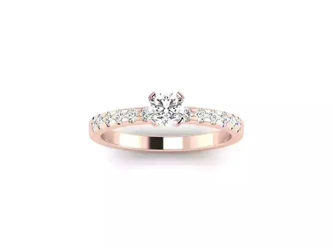 Solitaire Engagement Ring 