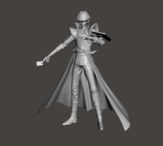 Kaiba Seto 3D Model 3D print model