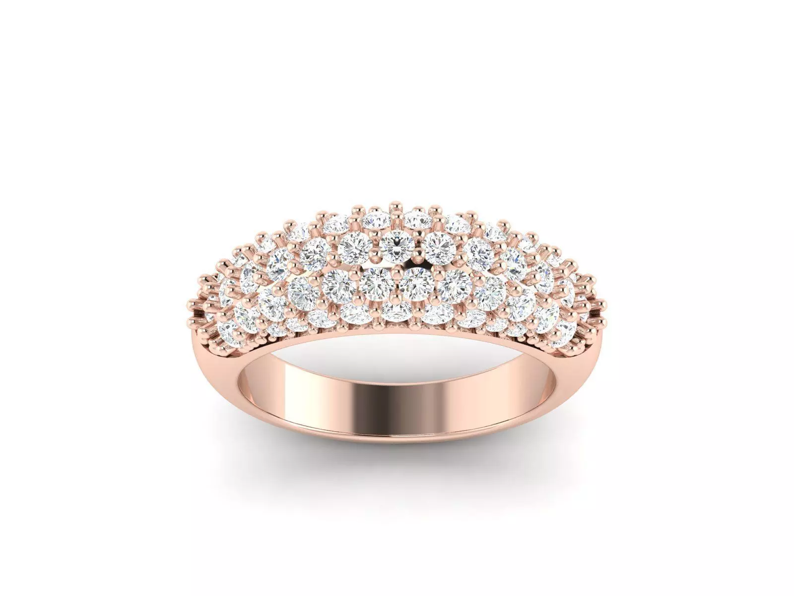 solitaire ring 3dm stl render detail 3D print model