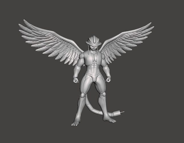 Meruem King of Chimera Ants 3D Model 3D print model