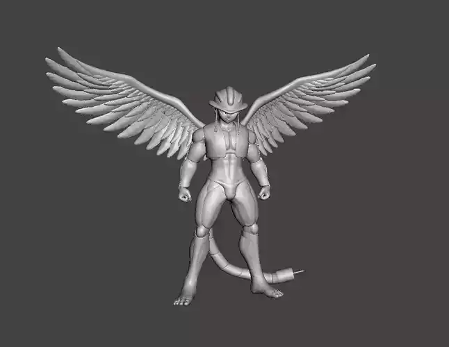 Meruem King of Chimera Ants 3D Model 3D print model
