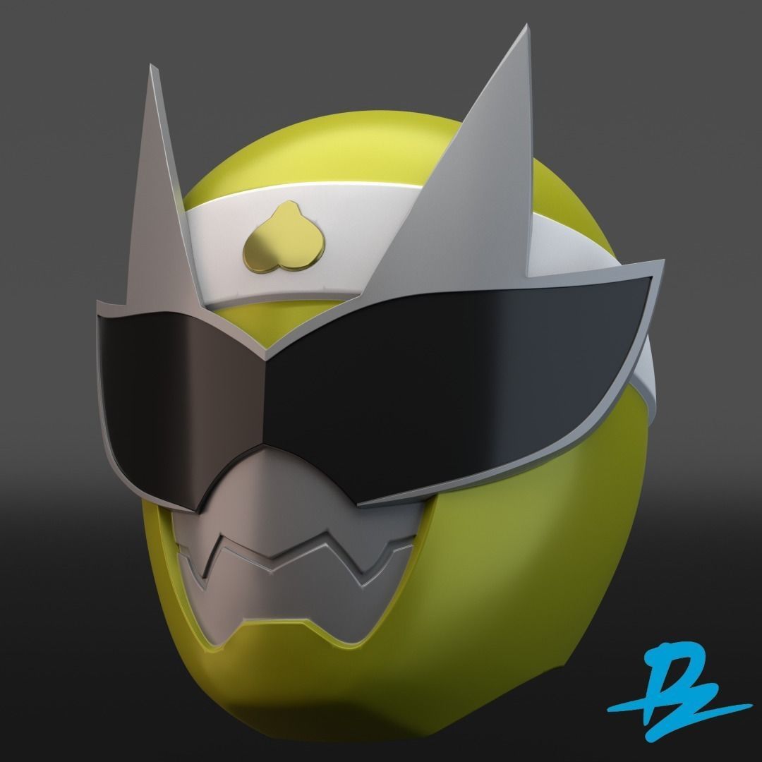 Avataro Sentai Donbrothers Oni Sister yellow 3D print model_5