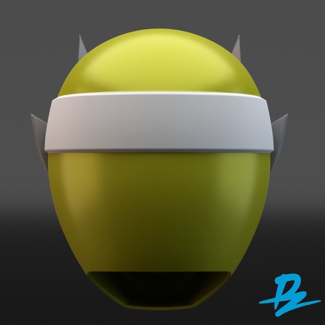 Avataro Sentai Donbrothers Oni Sister yellow 3D print model_2