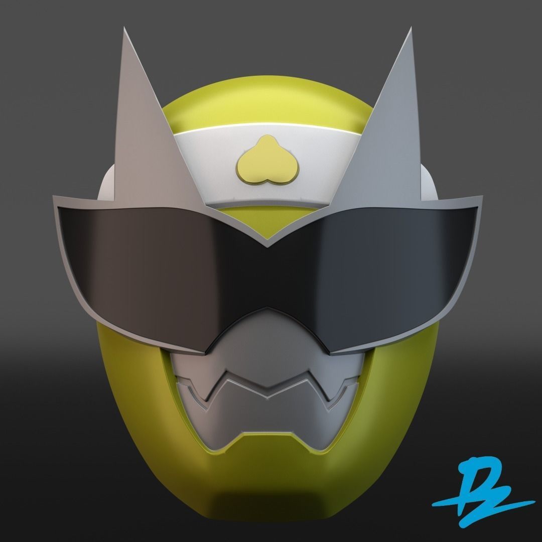 Avataro Sentai Donbrothers Oni Sister yellow 3D print model_3