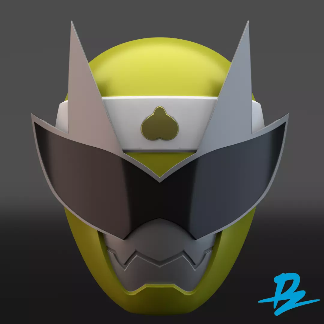 Avataro Sentai Donbrothers Oni Sister yellow 3D print model_0
