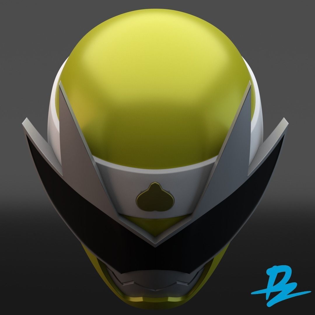 Avataro Sentai Donbrothers Oni Sister yellow 3D print model_4