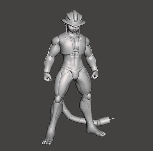 Meruem King of Chimera Ants 3D Model 3D print model