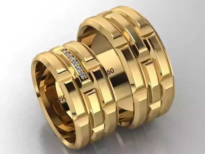 ring set 49 collection1  3D print model