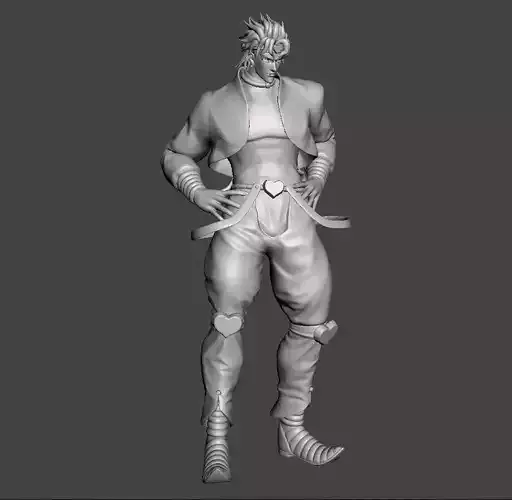 Dio Brando 3D Model 3D print model