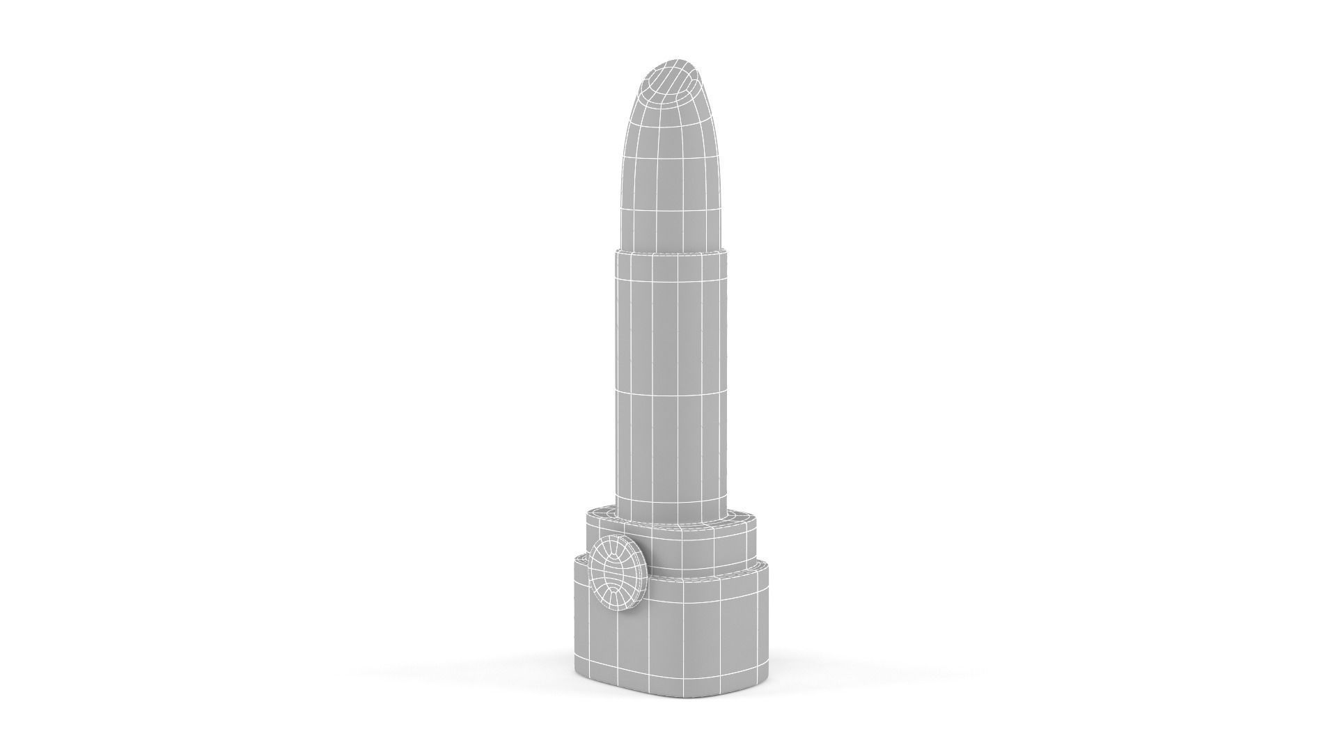 Lipstick 3D model_8