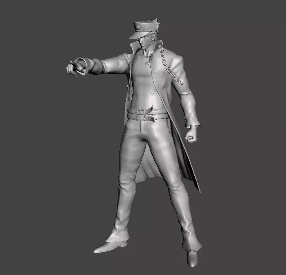 Jotaro Kujo 3D Model 3D print model