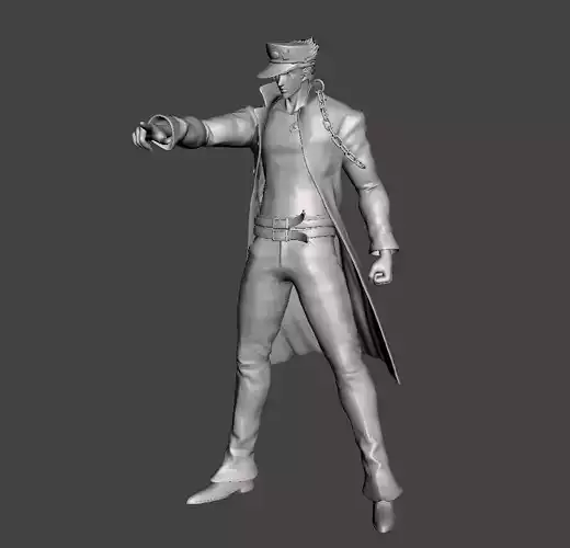 Jotaro Kujo 3D Model 3D print model