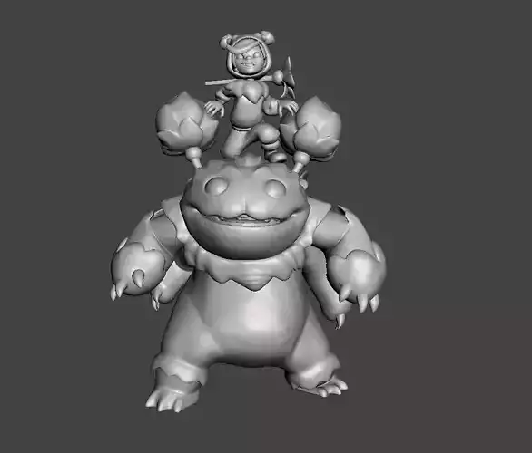 Nunu Beelump 3D Model