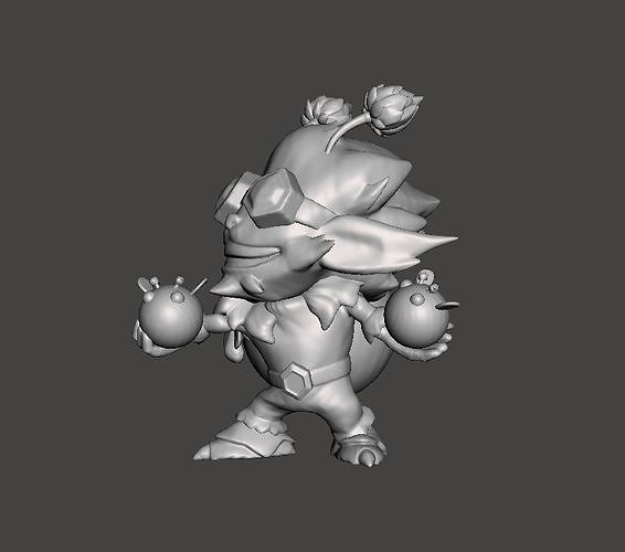 Ziggs BZZZiggs 3D Model 3D print model