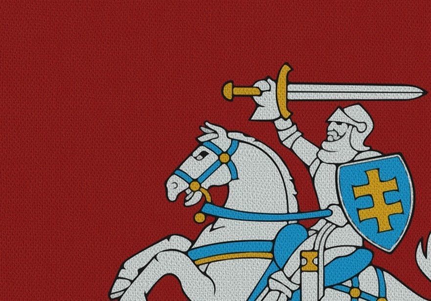 Medieval Flag Bundle Low-poly 3D model_21