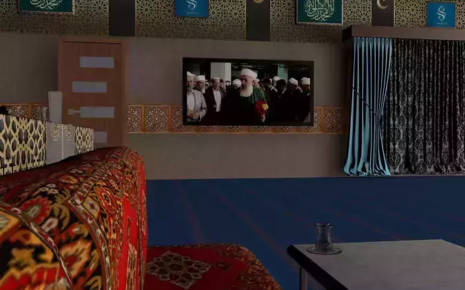 Naksibendi Dergah 3d Sufi Home