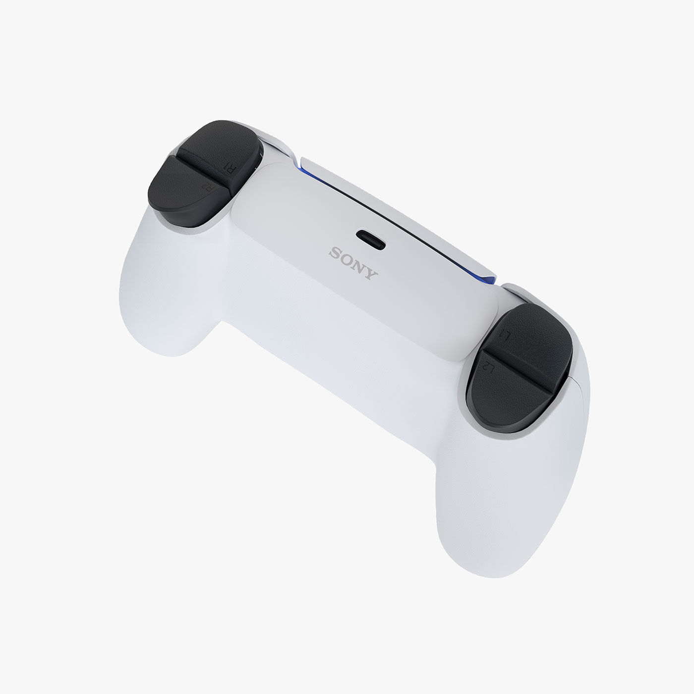 Sony PlayStation 5 with DualSense 3D model_12