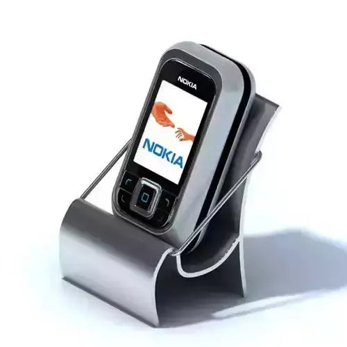 Small Titanium Cell Phone Holder 3D model