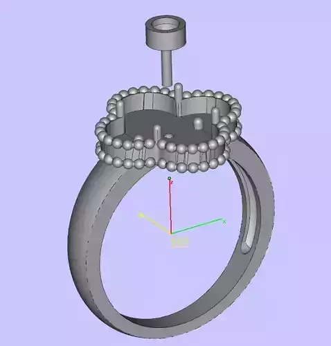 rings ring with diamond in center