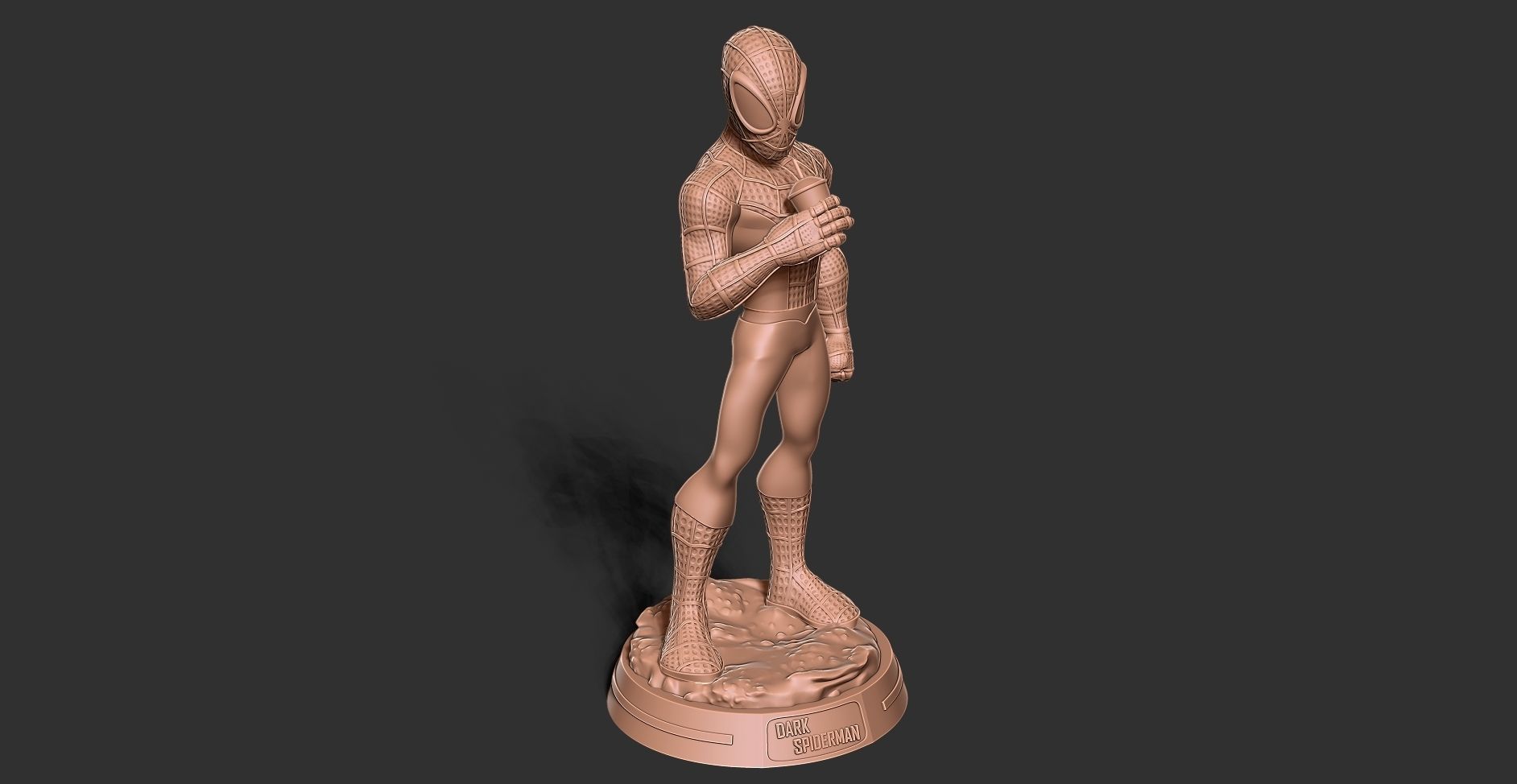 Dark Spider-Man 3D print model_17