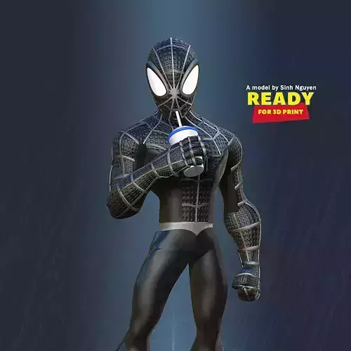 Dark Spider-Man 3D print model