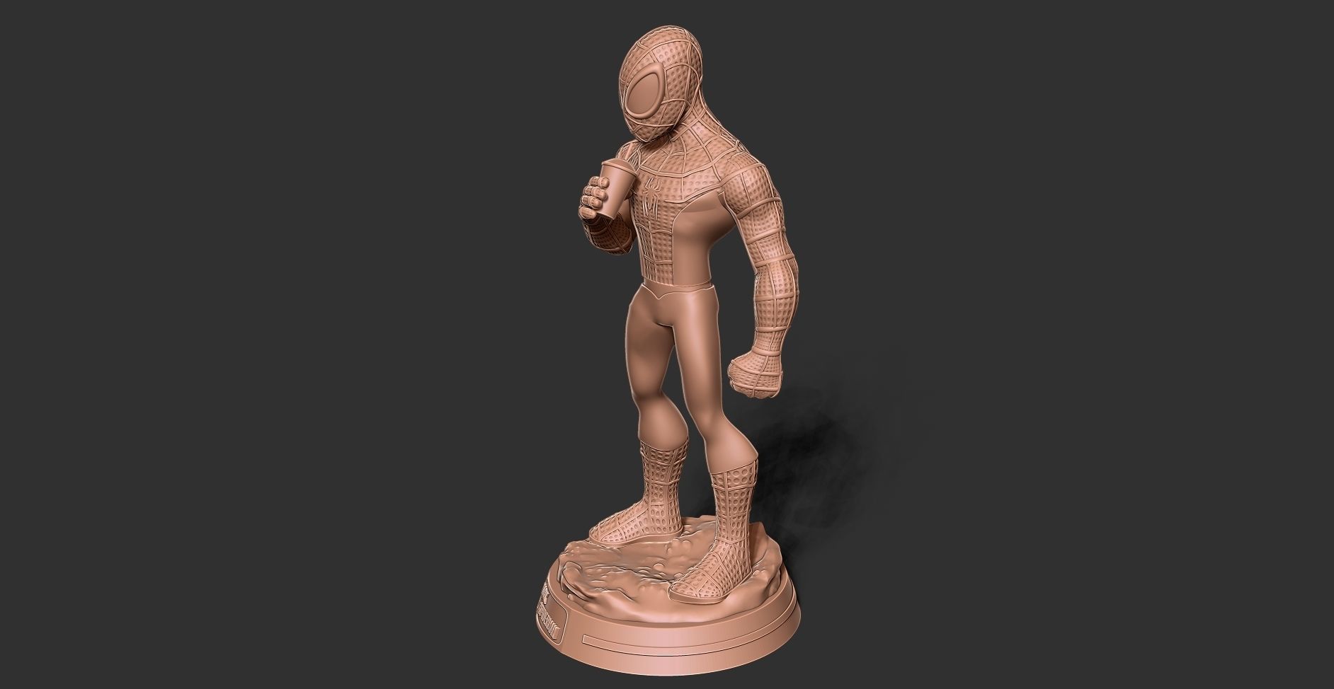 Dark Spider-Man 3D print model_19