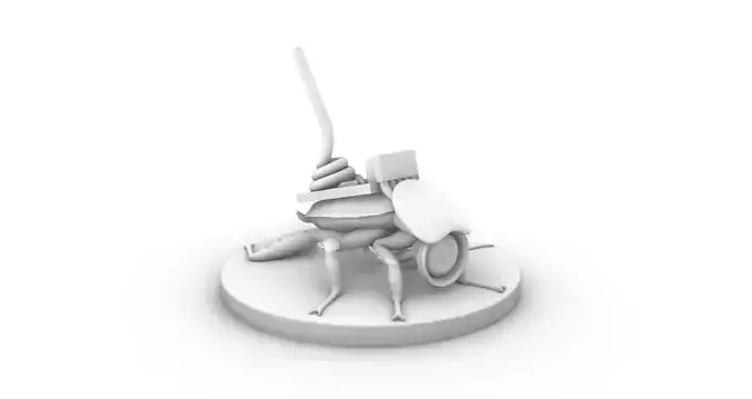 Cockroach Camera Drone for Tabletop Shadowrun Cyberpunk 3D print model
