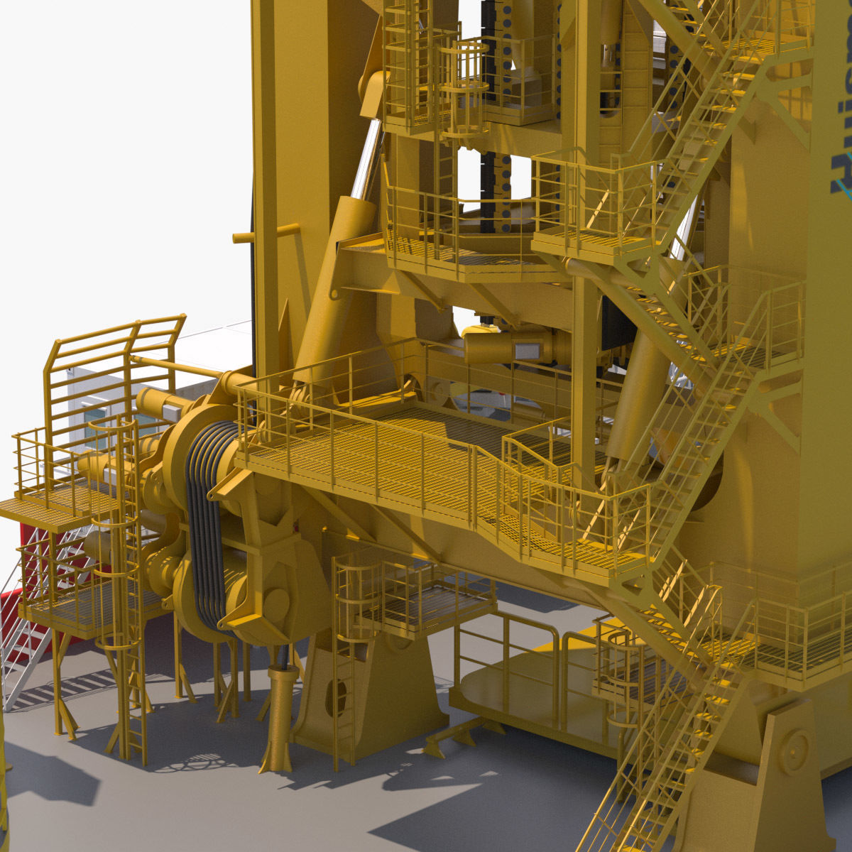 ULSTEIN SX121 Pipelay and construction vessel Polar Onyx 3D model_16