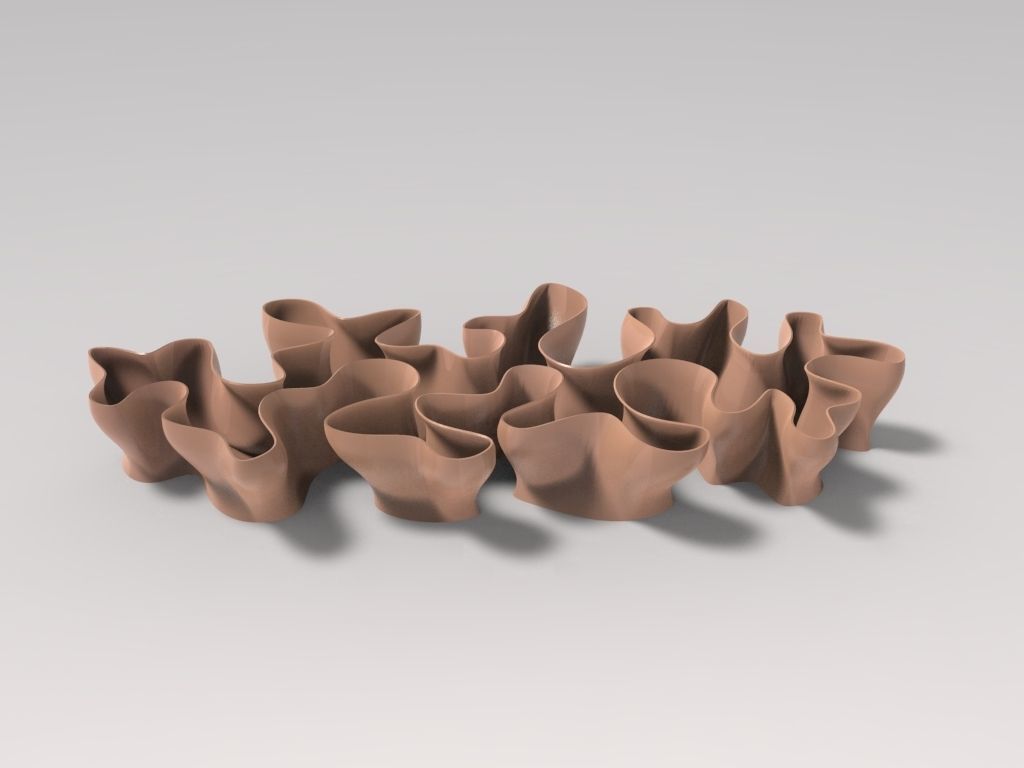 Parametric Vase 3D print model_3