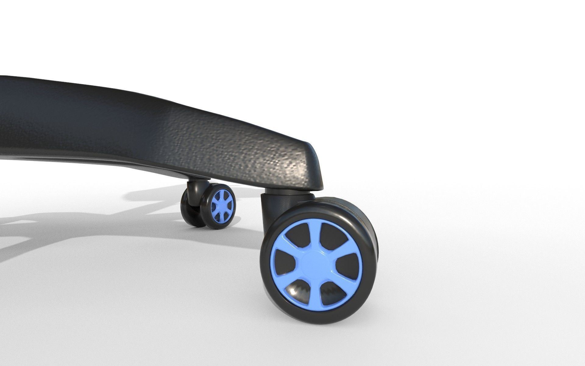 Gaming Chair Low-poly 3D model_5