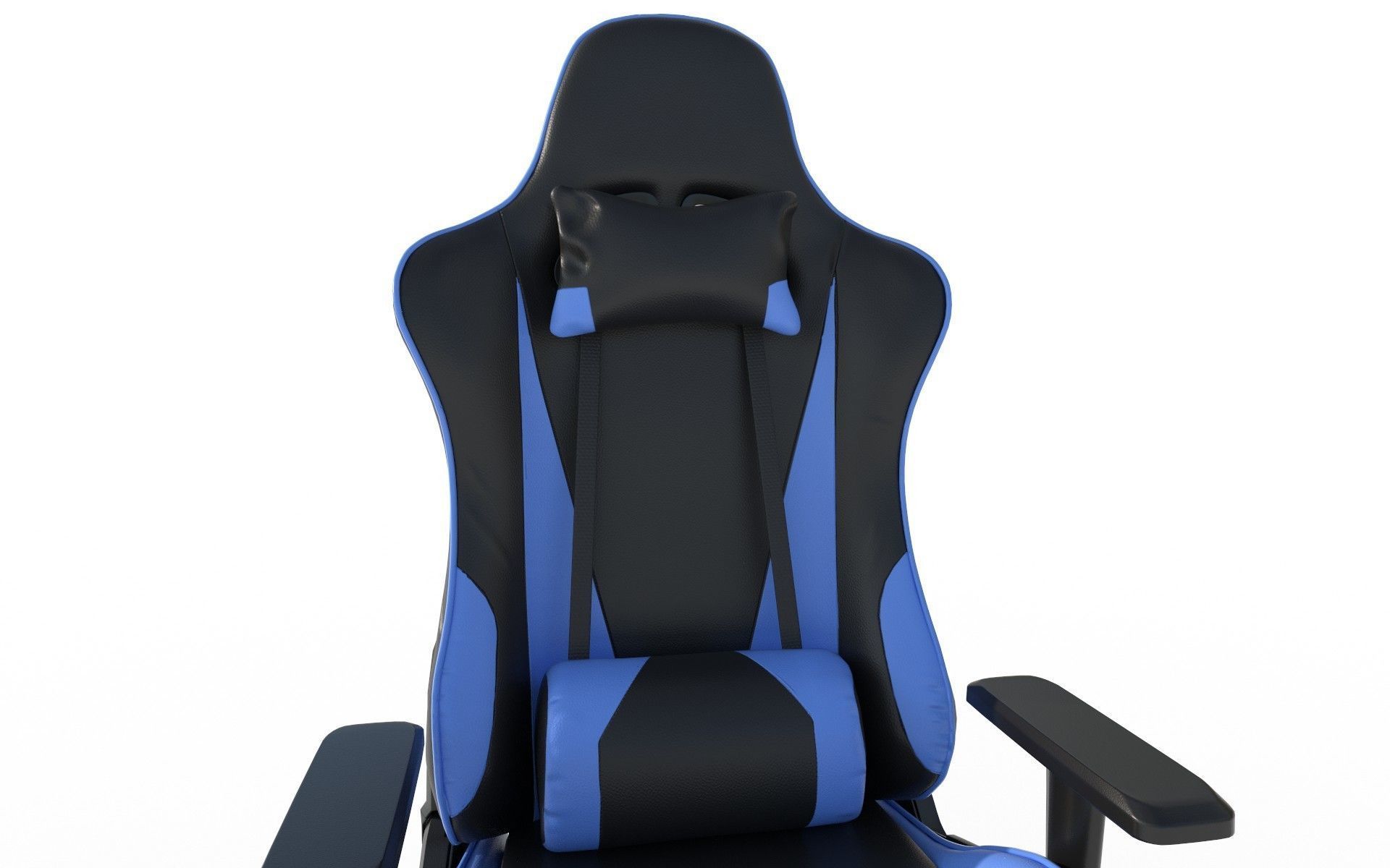 Gaming Chair Low-poly 3D model_6