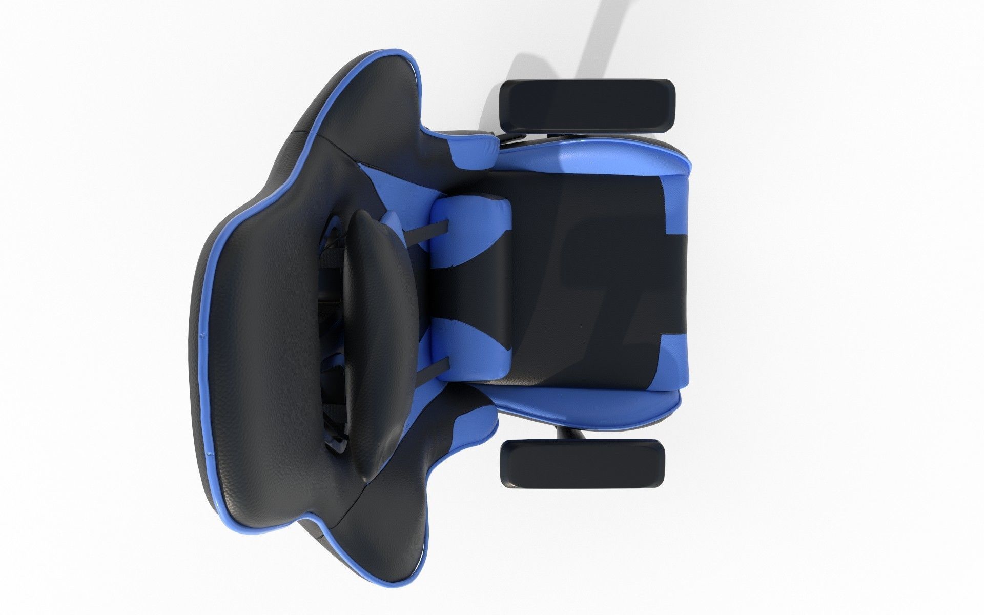 Gaming Chair Low-poly 3D model_14