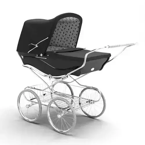 Vintage Looking Baby Stroller