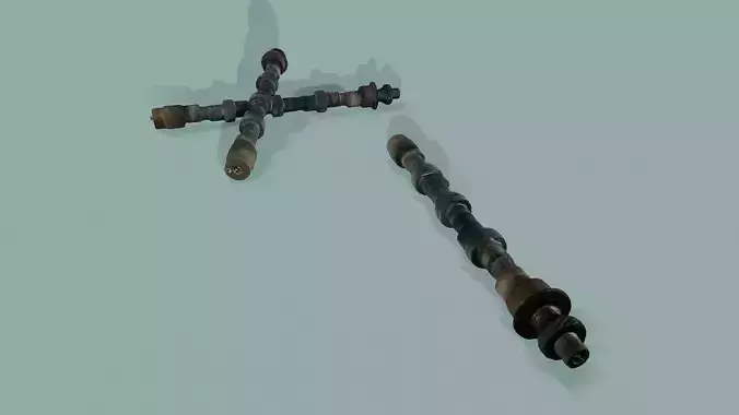 3D Scan Camshaft