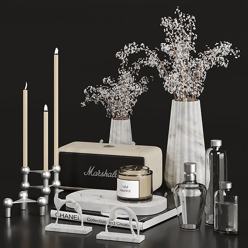 Decorative Set 9 3D model