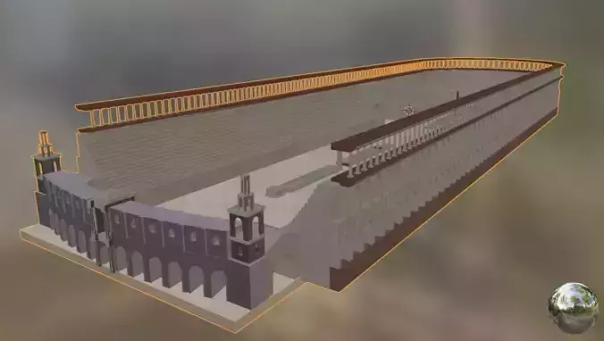 Hippodrome Of Constantinople  3D model