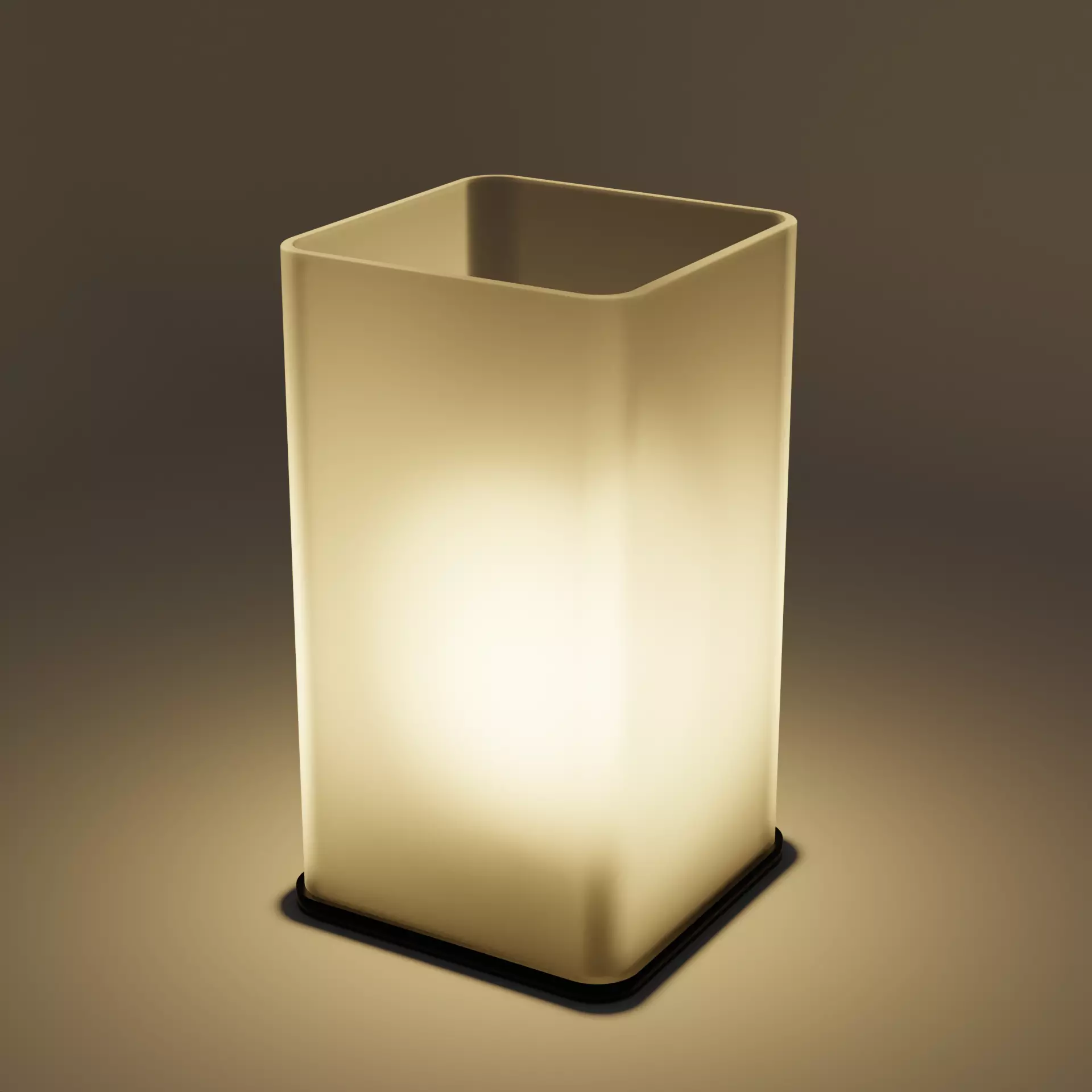 Simple Modern Table Lamp Free 3D model_0