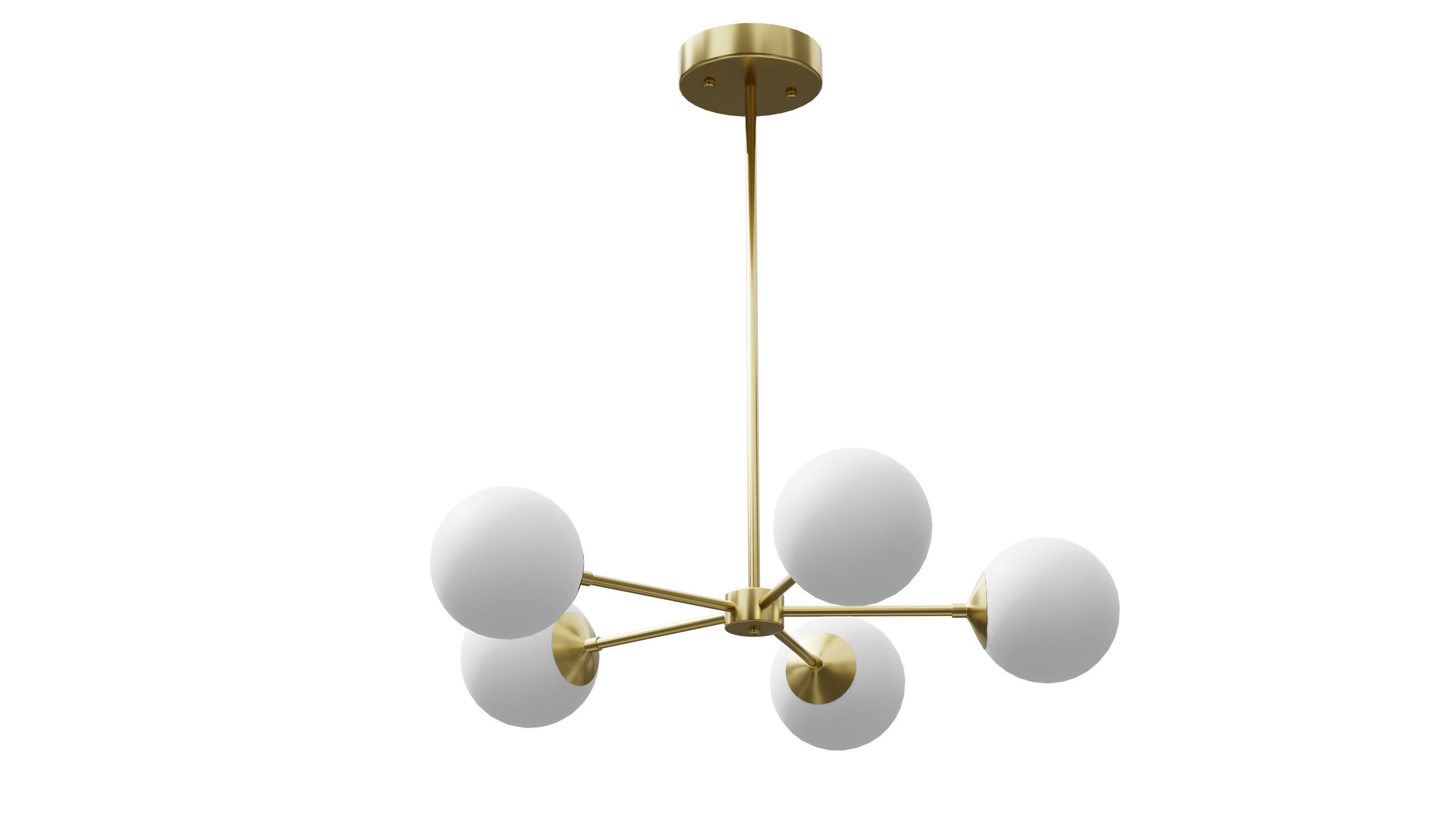 Kda-4008 Chandelier Lamps 3D model_2
