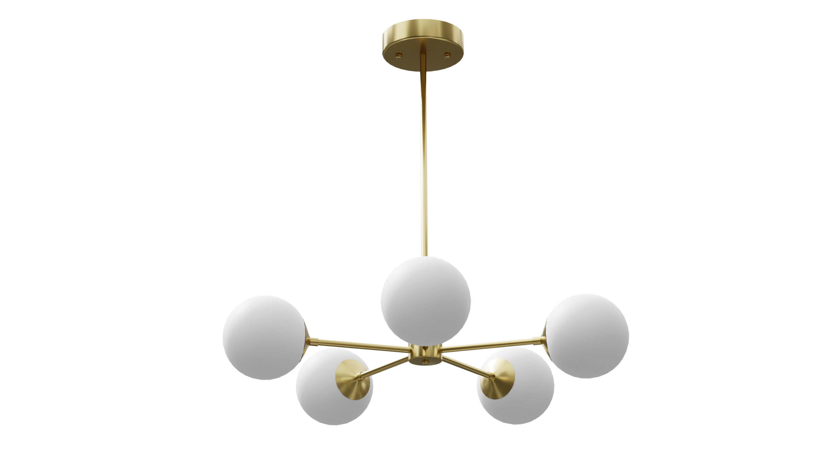Kda-4008 Chandelier Lamps 3D model_1