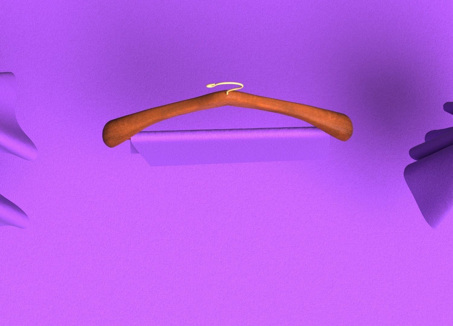 Cotton Poplin 50s Fabric 3D model_3