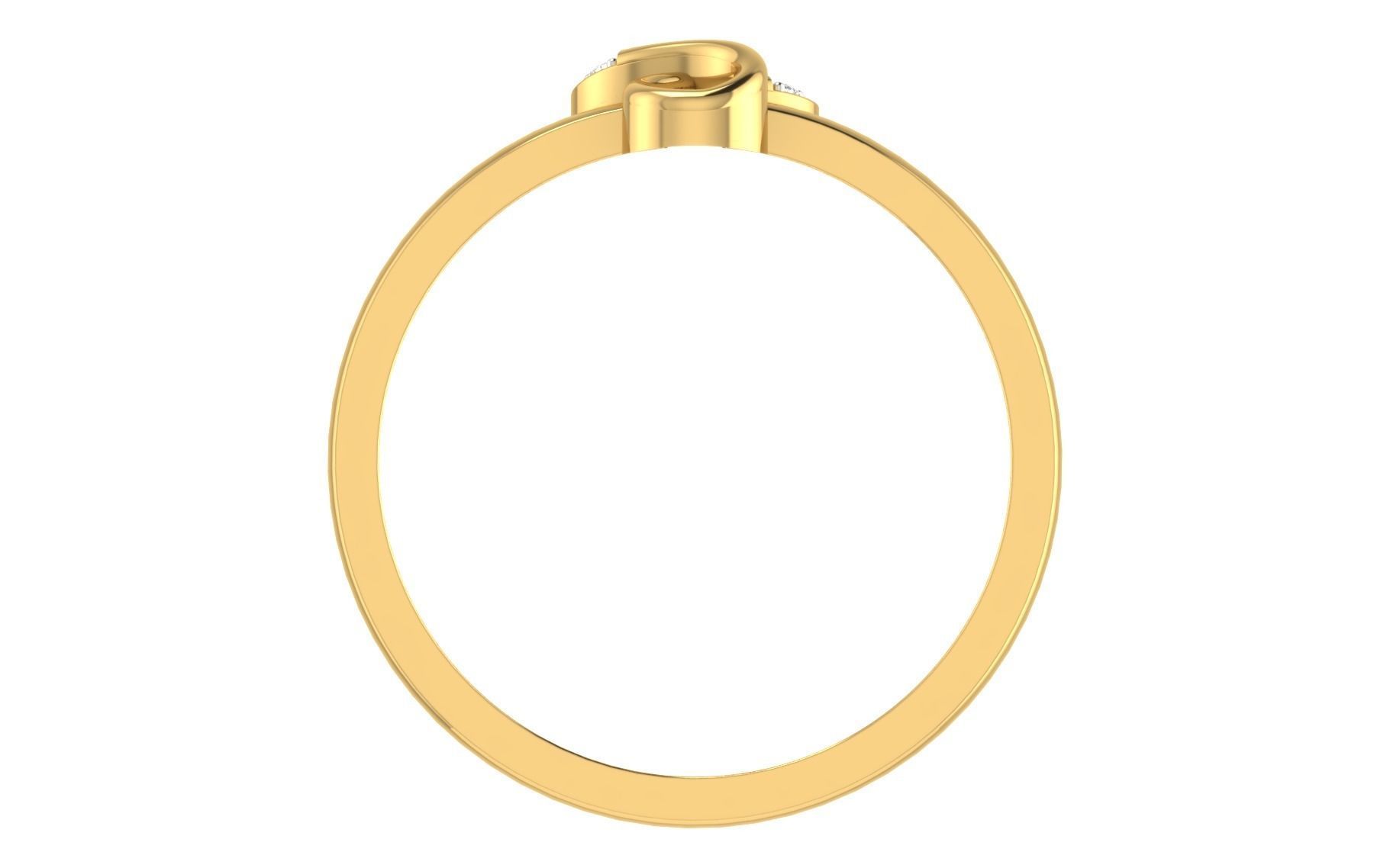 Light weight ring model  3D print model_2