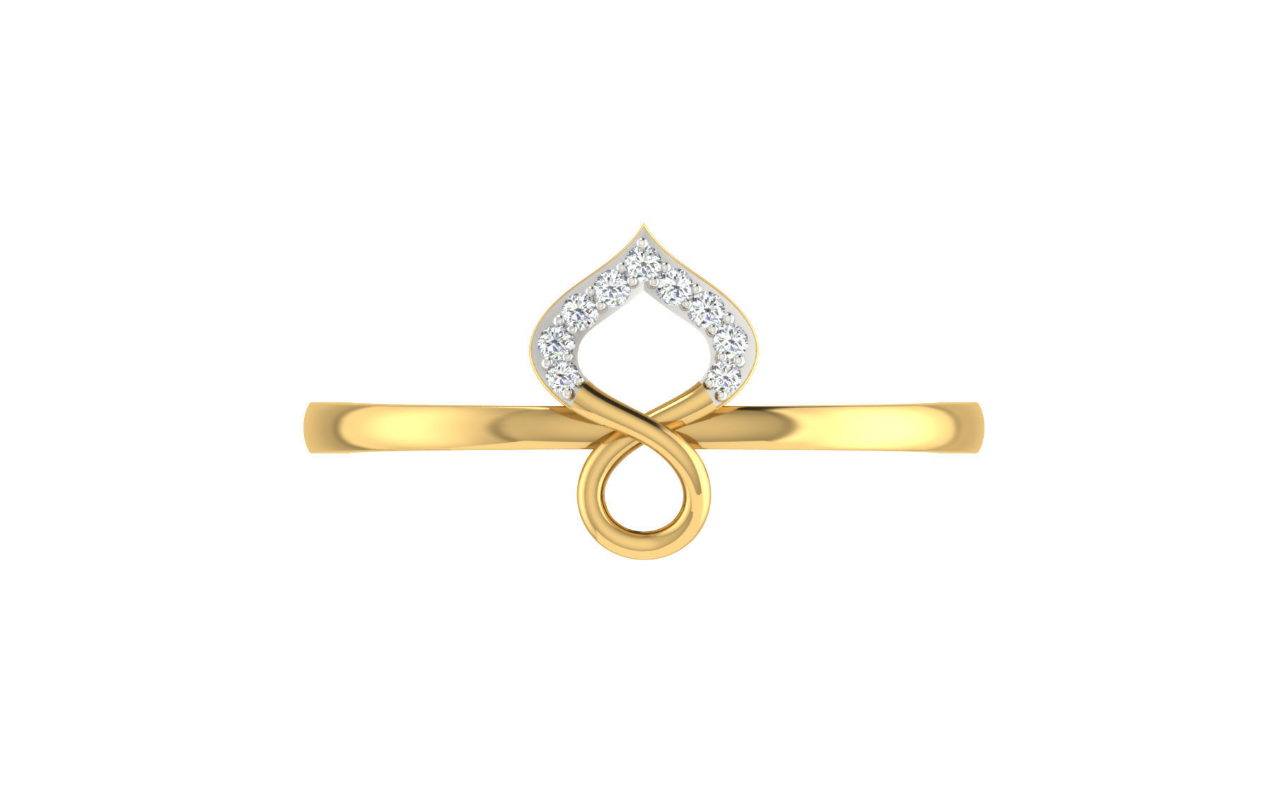 Light weight ring model  3D print model_8