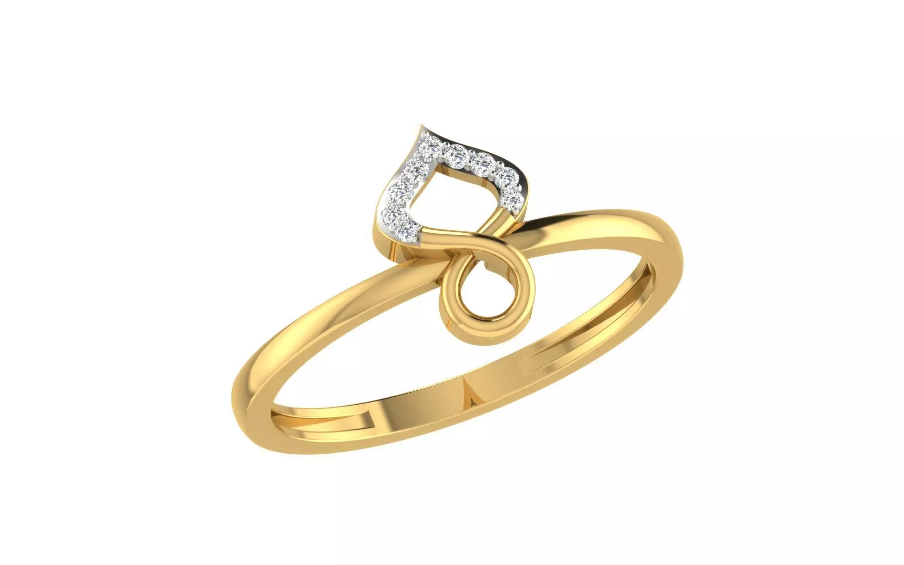 Light weight ring model  3D print model_0