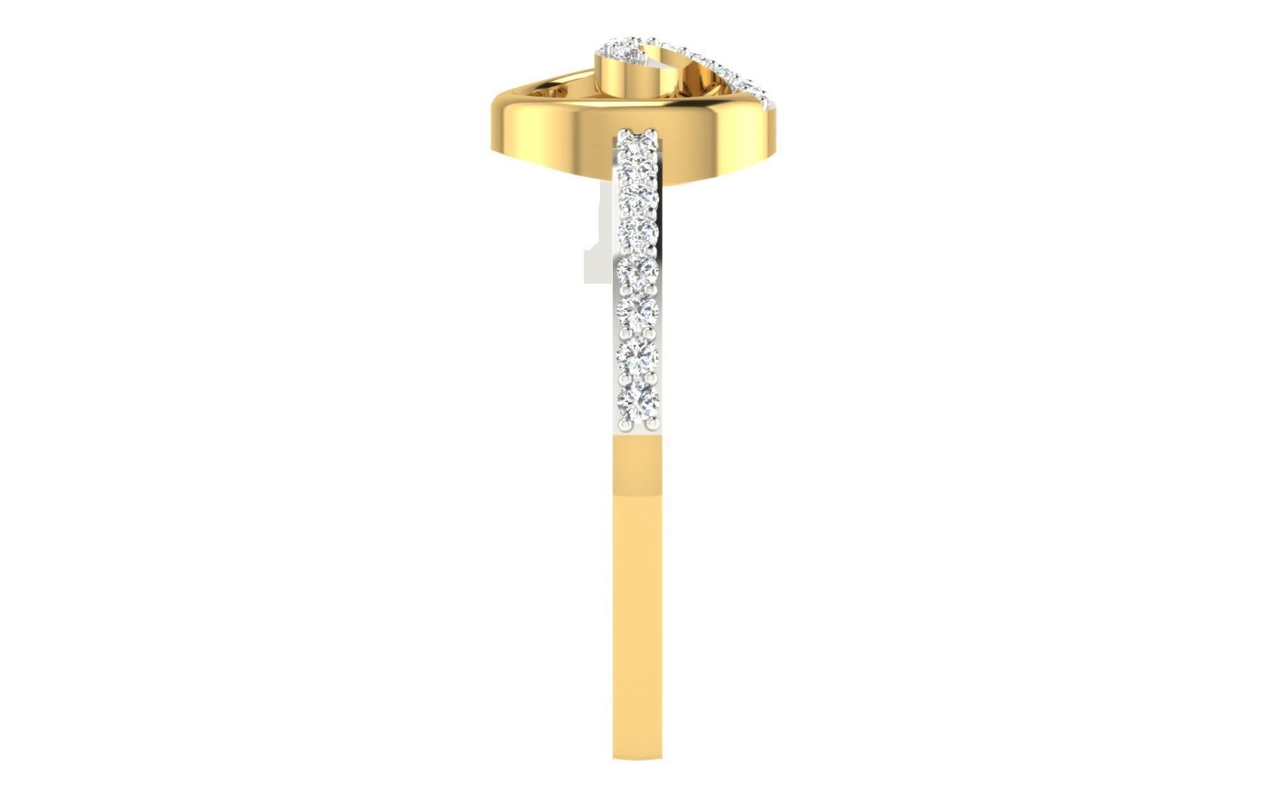 Light weight ring model  3D print model_5