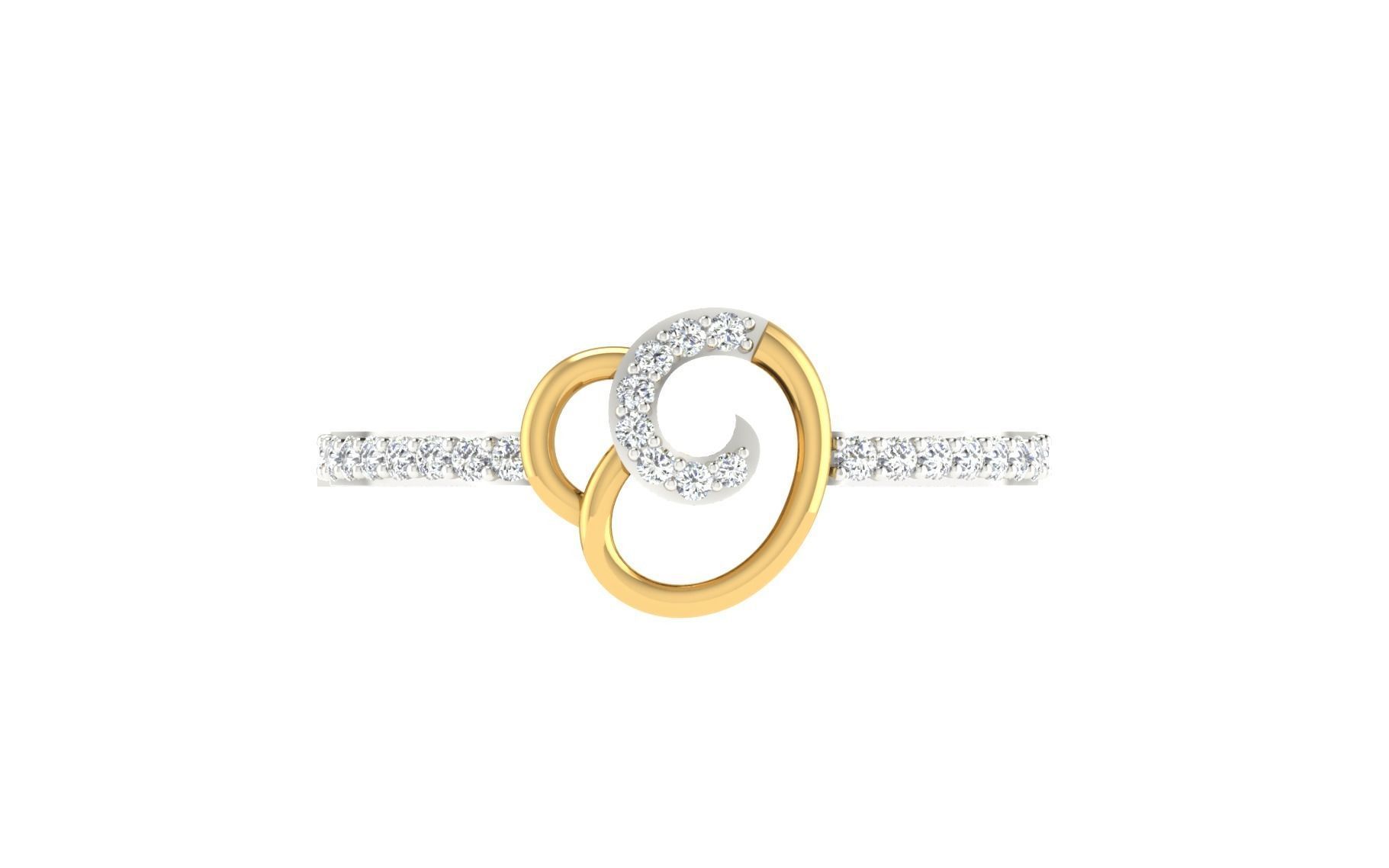 Light weight ring model  3D print model_7