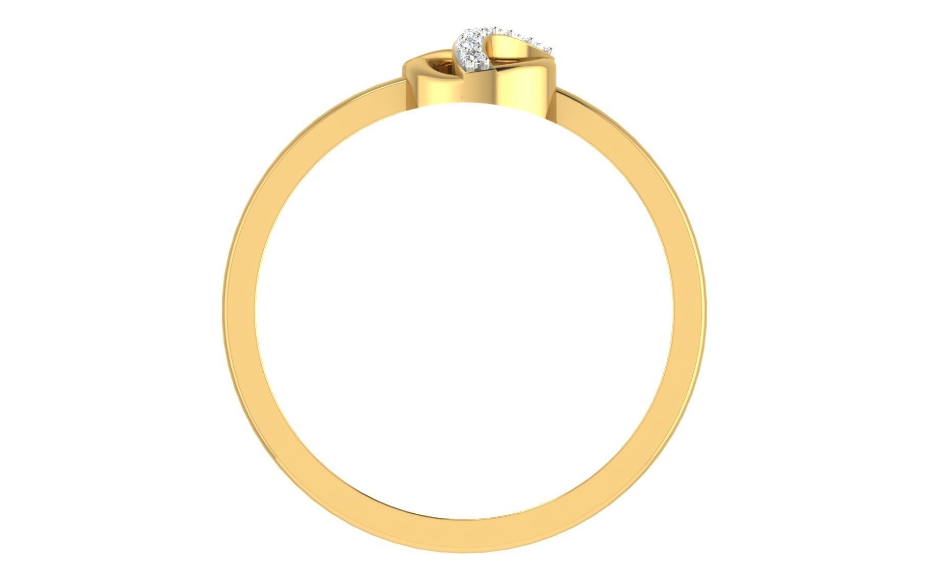 Light weight ring model  3D print model_2