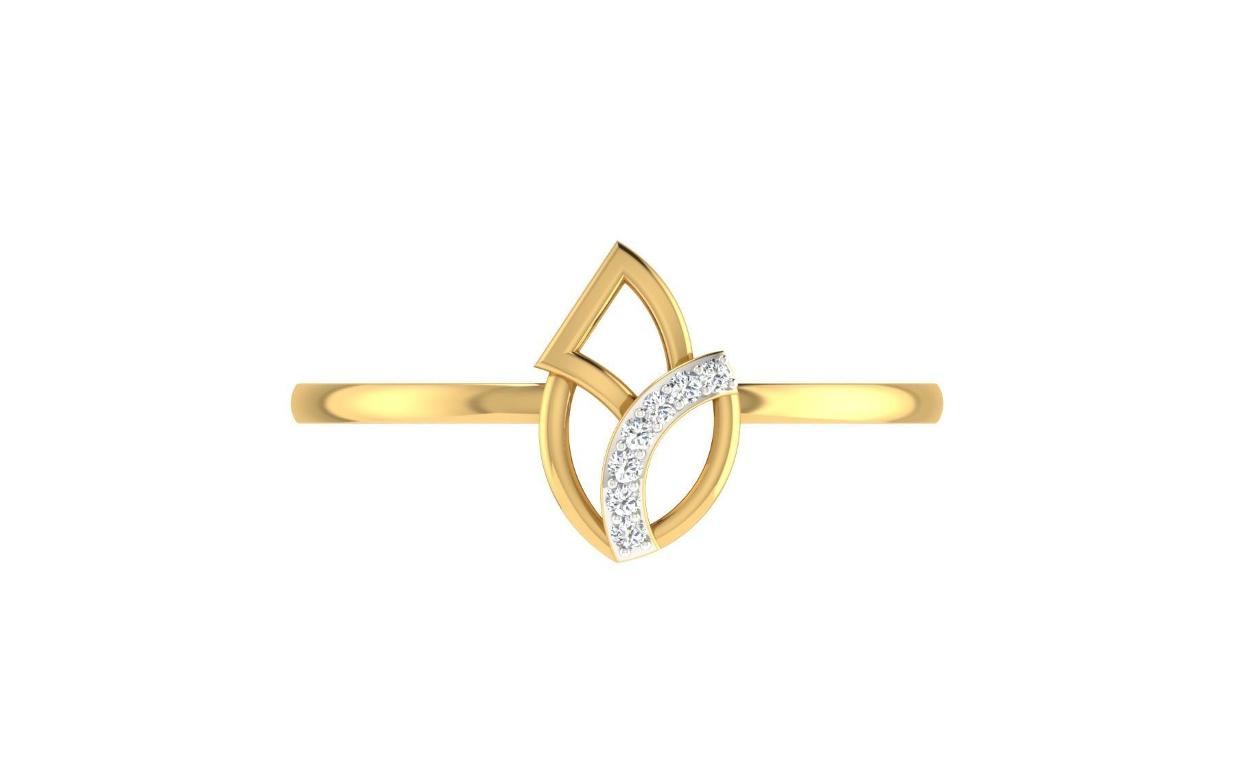 Light weight ring model  3D print model_7