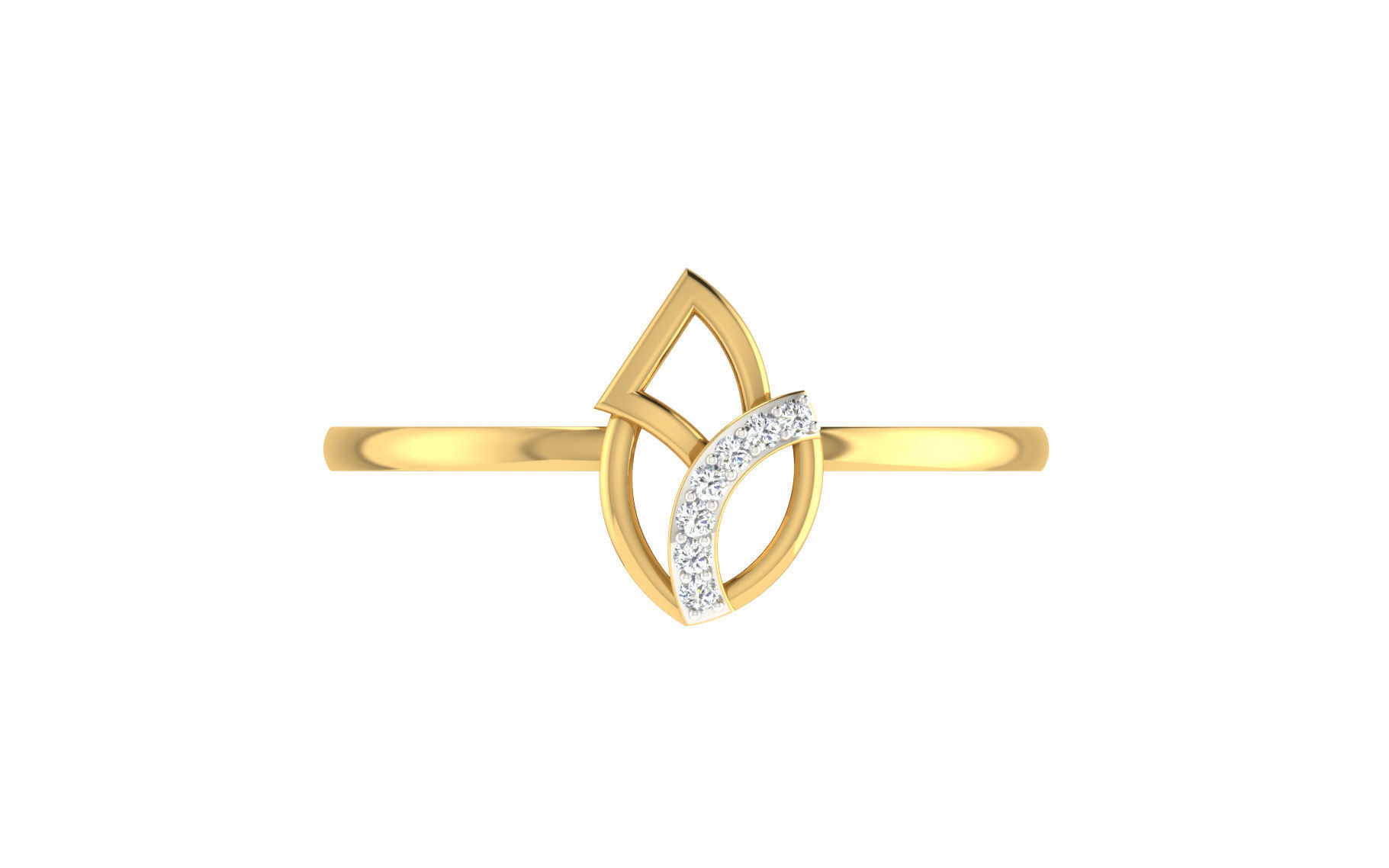 Light weight ring model  3D print model_8