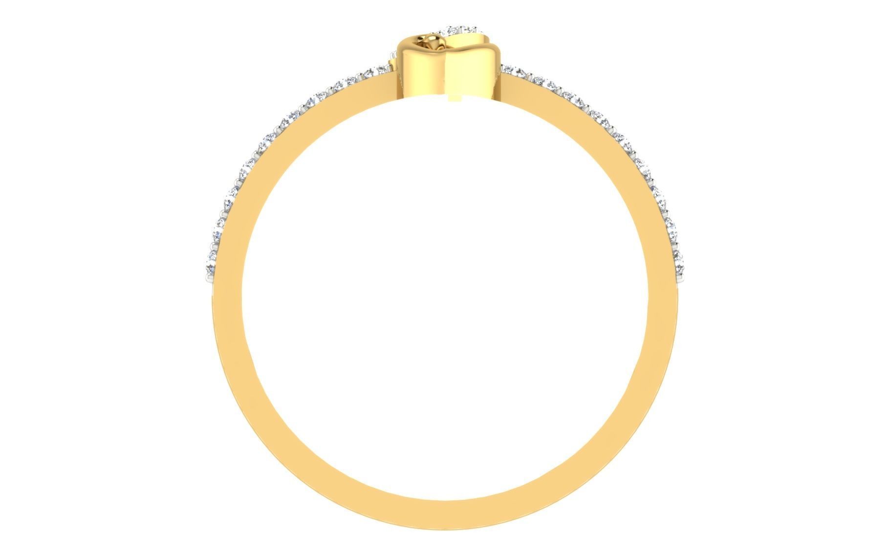 Light weight ring model  3D print model_3